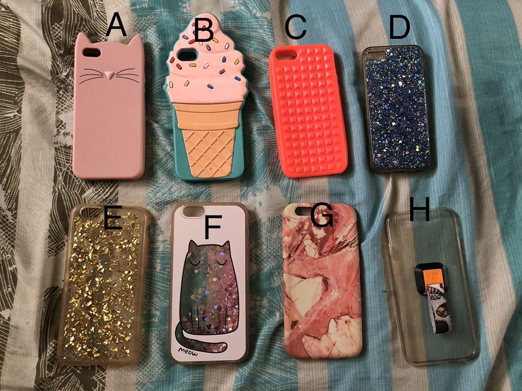 ALL FOR 100 (IPHONE 5s & 6s CASINGS) (Category: Cases & Sleeves) located in Makati City. Submitted by fash.ph (Listing ID 262837427, Image 2). Description: top part for iphone 5s: 60 pesos each bottom part for iphone 6s: 40 pesos each get all for 370 pesos!! NO HAGGLING.