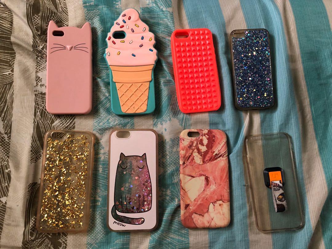 ALL FOR 100 (IPHONE 5s & 6s CASINGS) (Category: Cases & Sleeves) located in Makati City. Submitted by fash.ph (Listing ID 262837427, Image 1). Description: top part for iphone 5s: 60 pesos each bottom part for iphone 6s: 40 pesos each get all for 370 pesos!! NO HAGGLING.