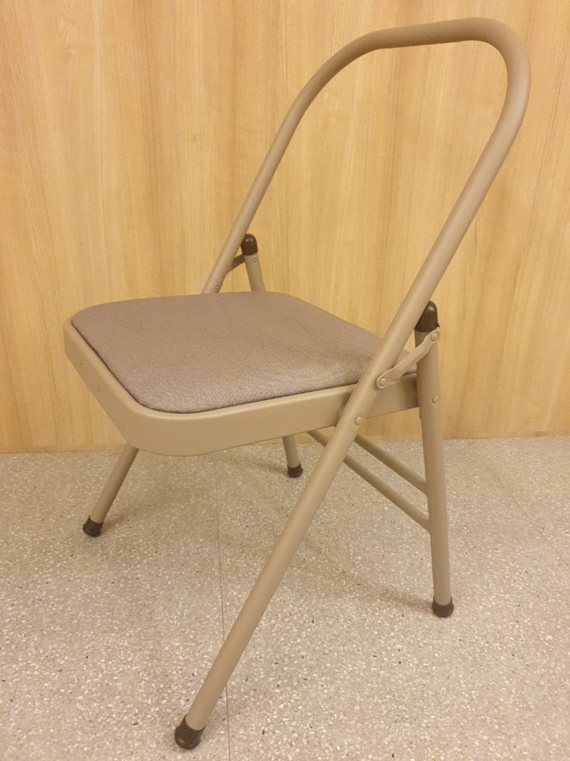 Iyengar Yoga chair with Backbender, Sports Equipment, Exercise