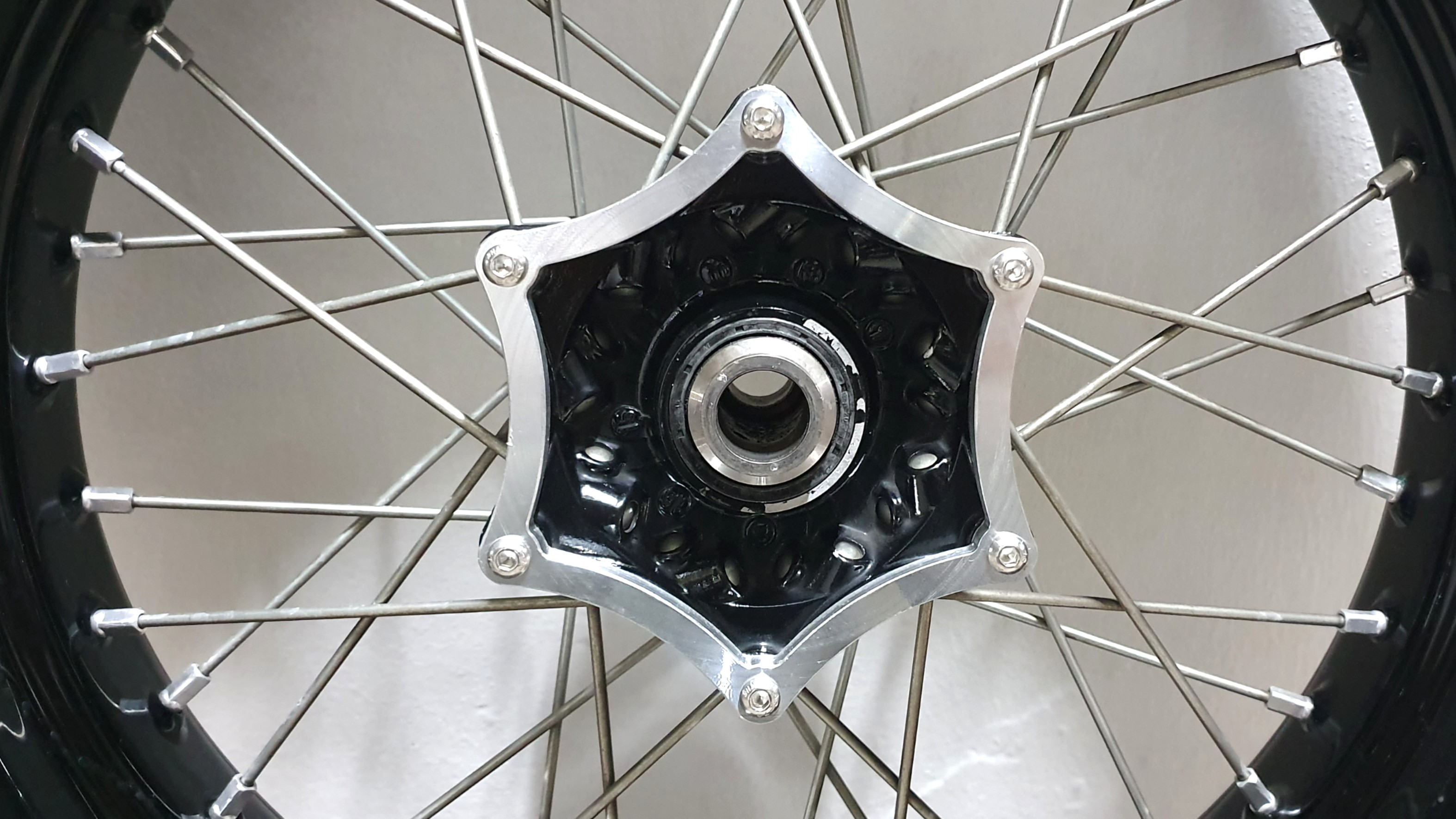 KTM SMR / FS Supermoto front rotor spacer, Motorcycles, Motorcycle