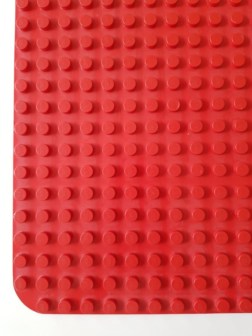 Red lego 2025 base plate