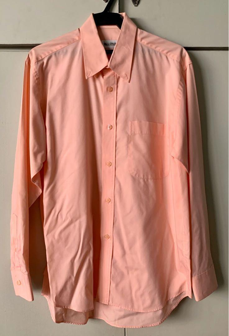 Long-sleeved Polo, orange (Category: Tshirts & Polo Shirts ) located in Pasig City. Submitted by jjsm1316 (Listing ID 263046854, Image 1). Description: Ideal for use in office Please refer to the pictures for Wallstreet sizing and measurements Rfs: does not fit anymore Mode of payment: bpi / gcash .