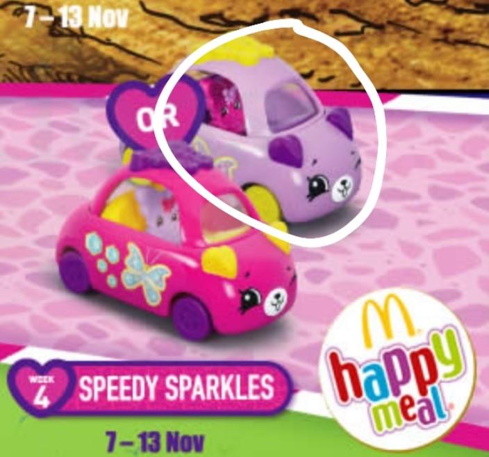 Autos shopkins mcdonalds on sale