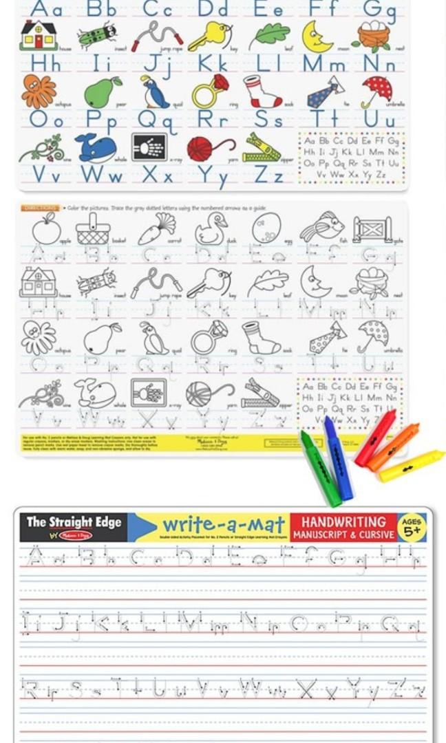 melissa and doug learning mats