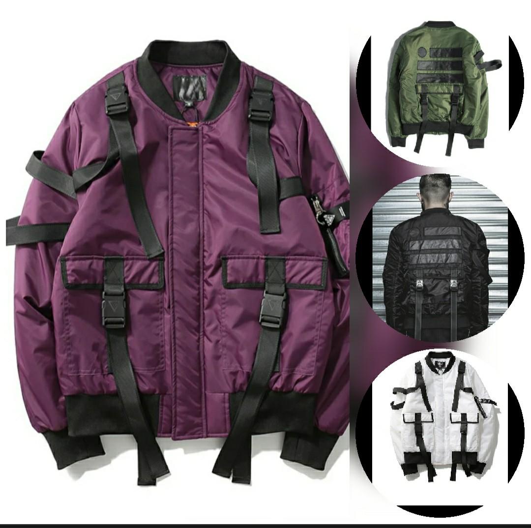 Purple top mens windbreaker