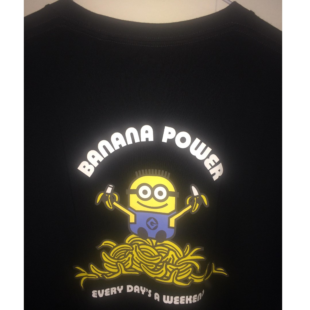 Men's Uniqlo Pocket Tshirt Minion Made Graphic Size M Black, Men's