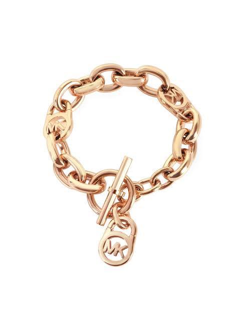 rose gold mk bracelet