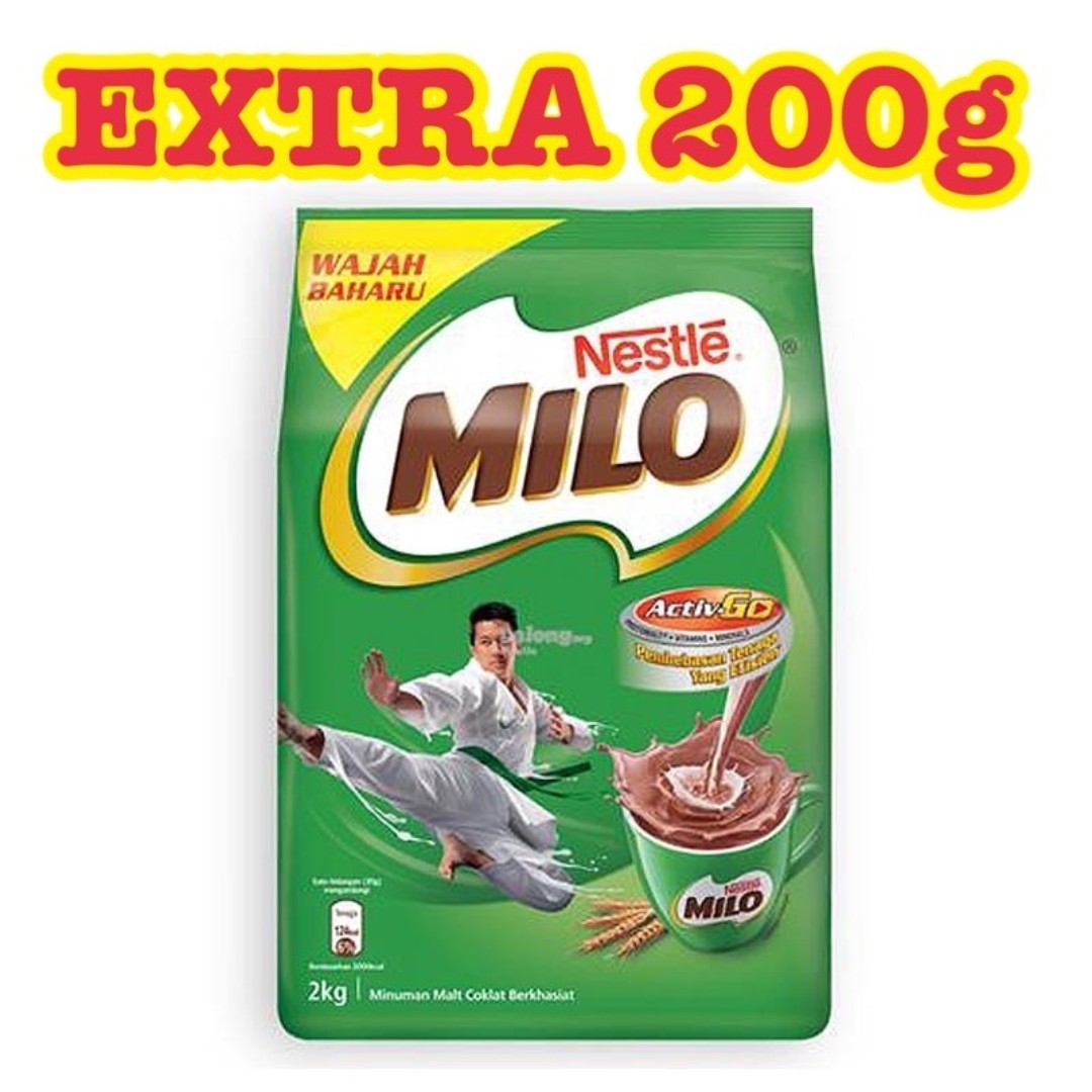 MILO ACTIV-GO 2.2KG CHOCOLATE MALT POWDER, Food & Drinks, Packaged ...