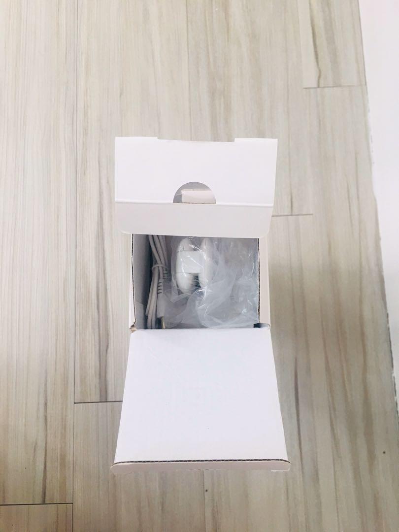 Miniso foldable desk/ table lamp with alarm clock and calendar display