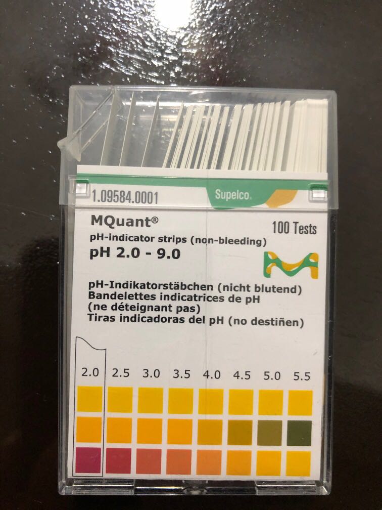 MQuant pHindicator strips (nonbleeding), Everything Else on Carousell