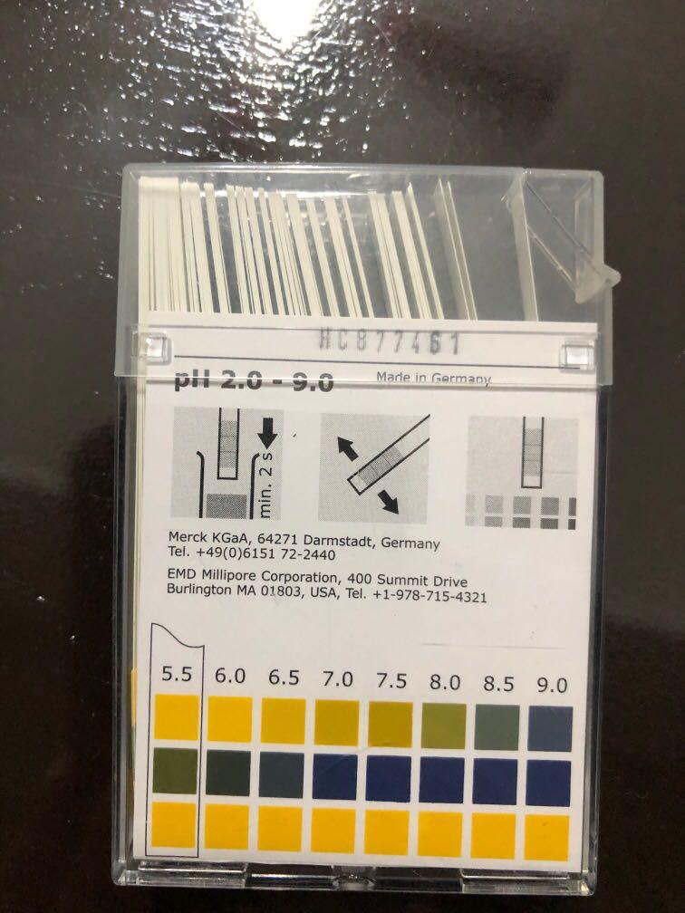 MQuant pHindicator strips (nonbleeding), Everything Else on Carousell