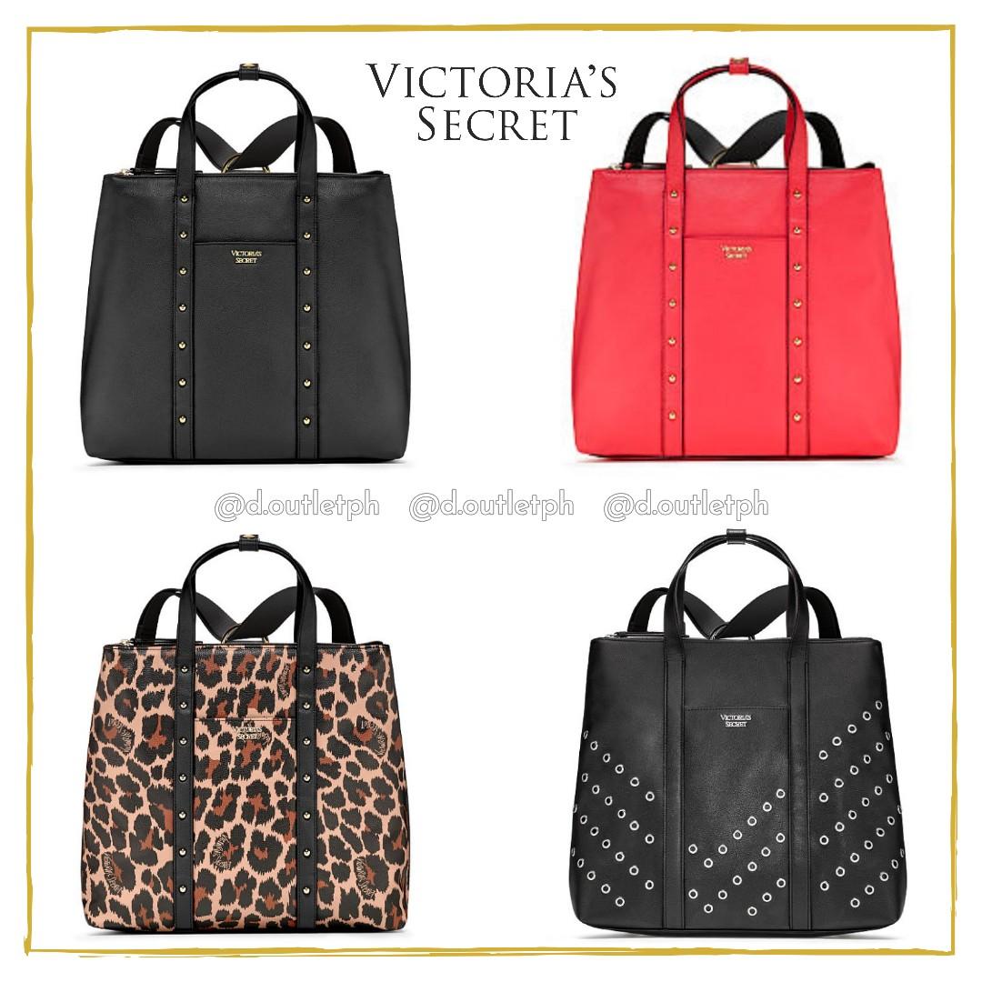 black victoria secret backpack