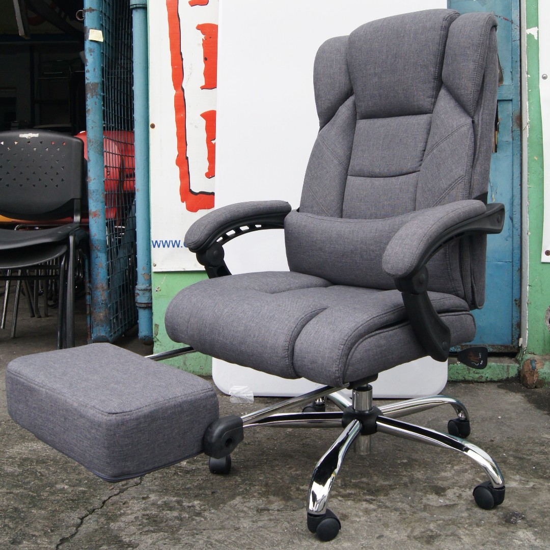 Office Furniture Sale Ergodynamic Relax Fab Reclining Luxury High Back Office Chair The Softest Chair In The World Grey