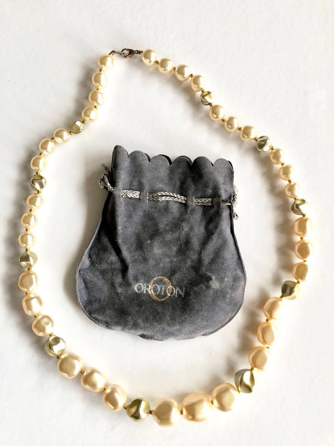 Oroton pearl necklace outlet