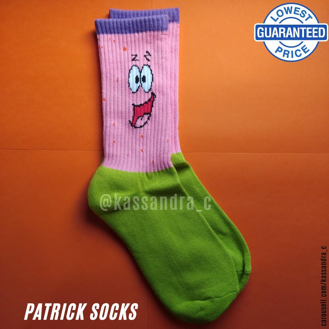 Patrick socks for Nike Kyrie 5 Spongebob Collection Men s Fashion Watches Accessories Socks on Carousell