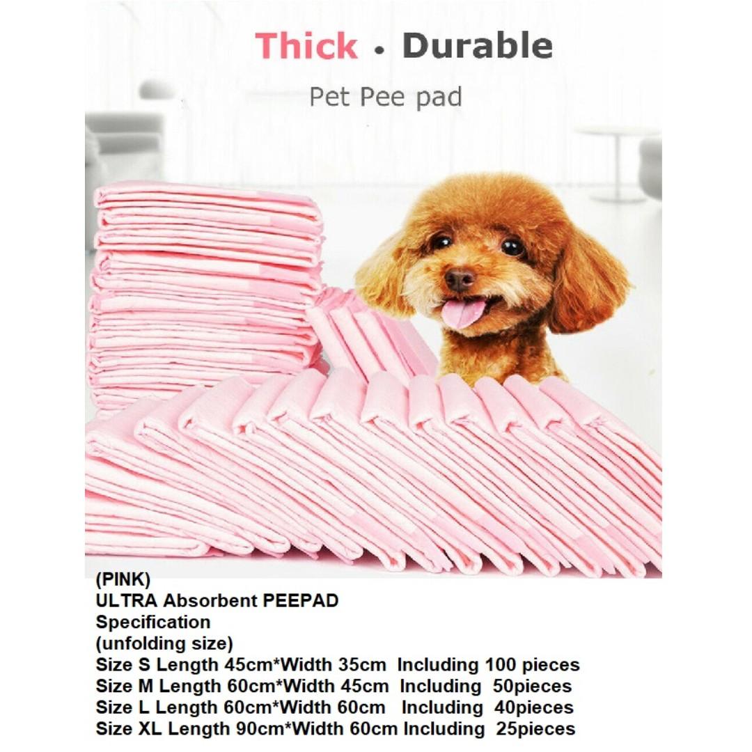Pet Pee Pads Ultra Absorbent Pet Training And Puppy Urinal Pad