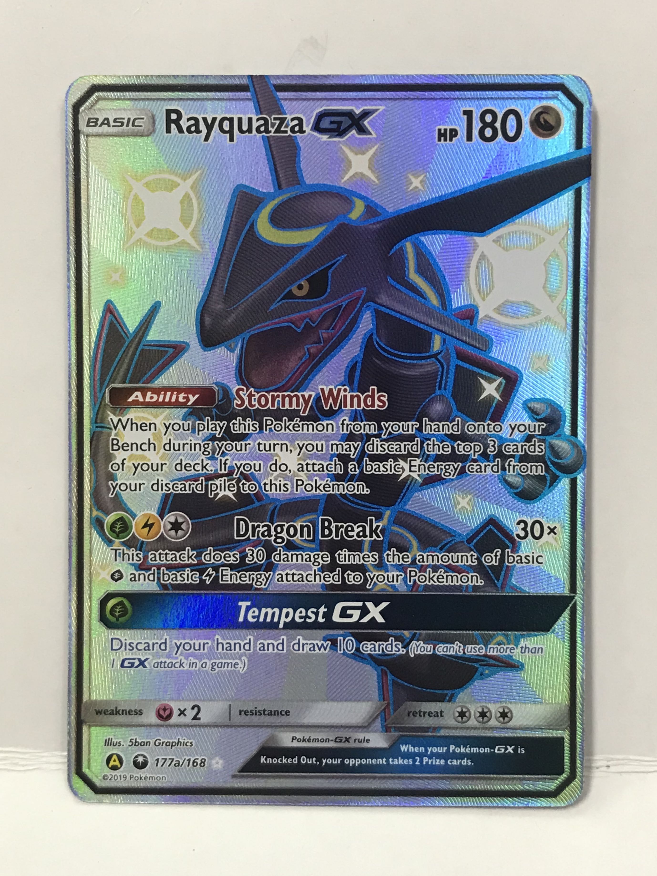 Rayquaza-GX (Shiny) - 177a/168