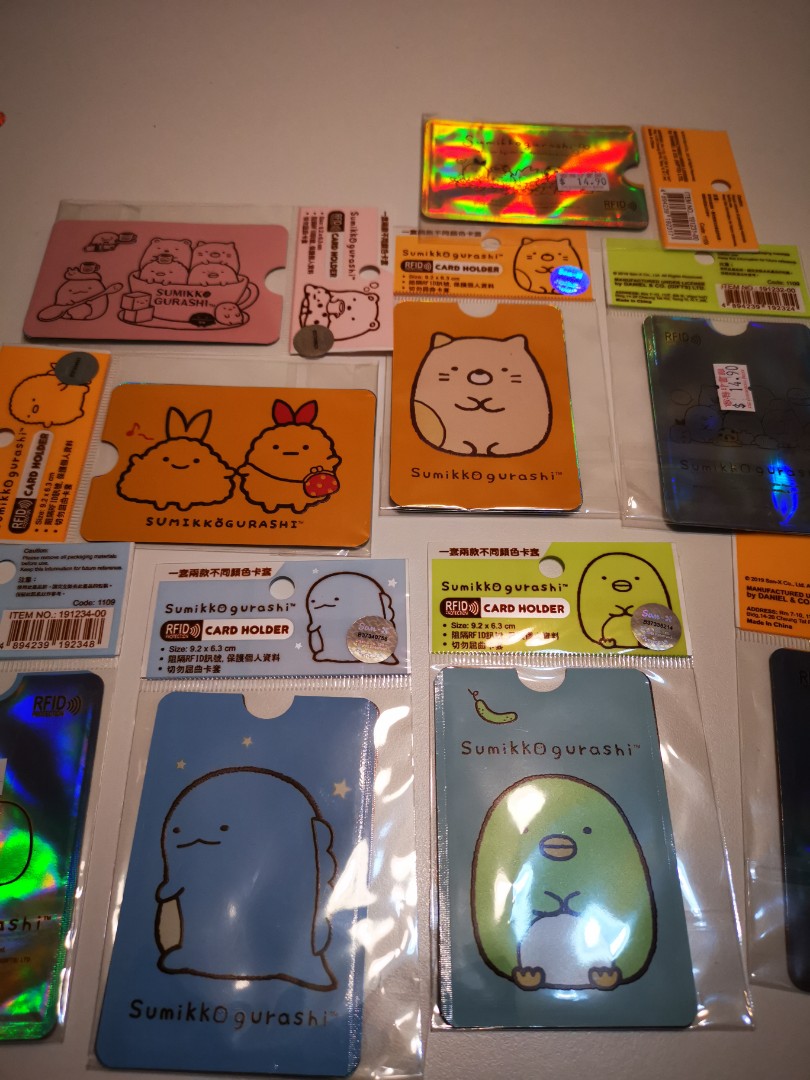 全新角落生物 小新 Snoopy Sanrio Rfid Protection Card Holder生物rfid Protection Card Holder 興趣及遊戲 旅行 旅遊 旅行必需品及用品 Carousell