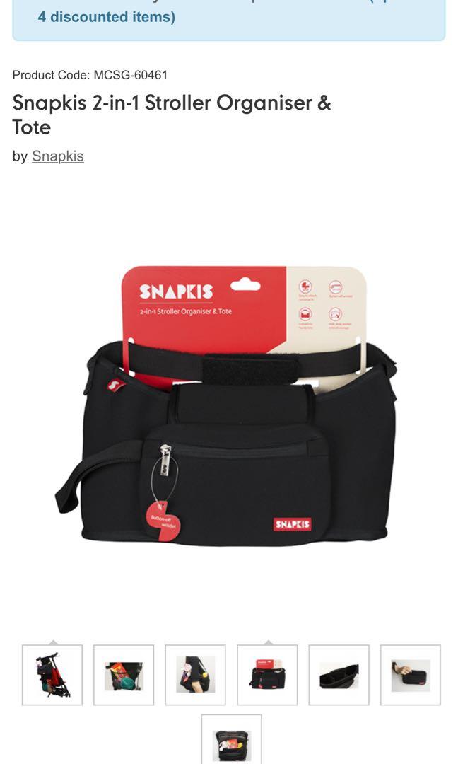 snapkis stroller organiser