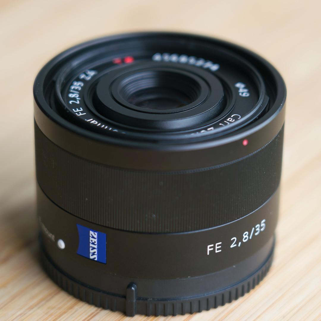 Sony Sonnar T Fe 35mm F2 8 Za Sel35f28z Photography Lenses On Carousell