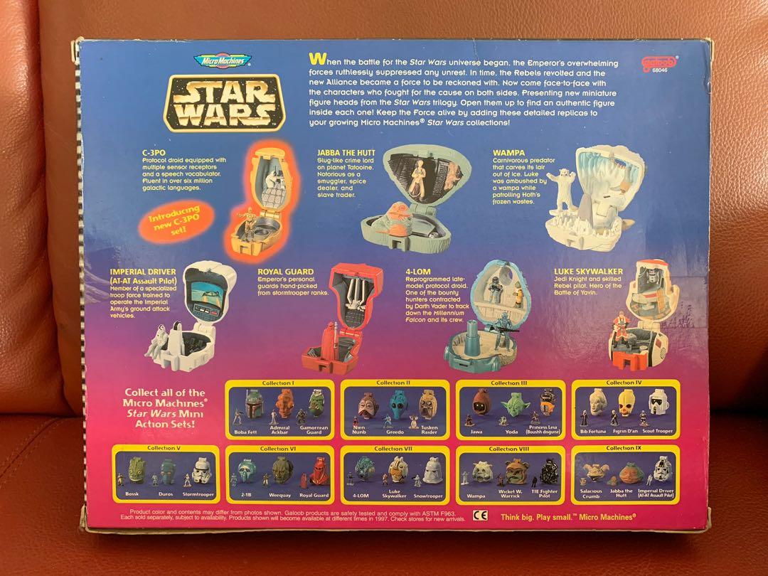 Star Wars - Galoob Micro Machines - Mini-Heads Collection Figrin D'An