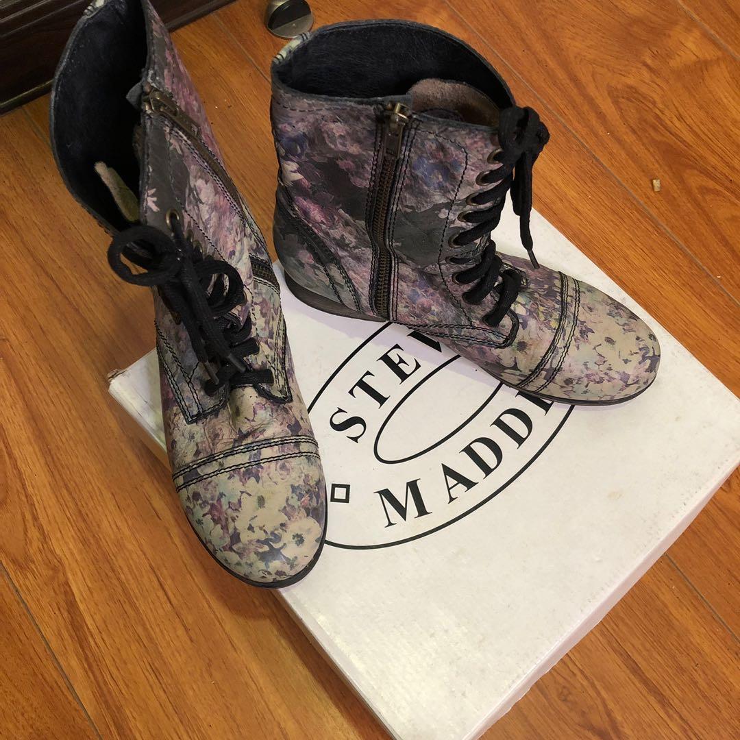 steve madden floral shoes