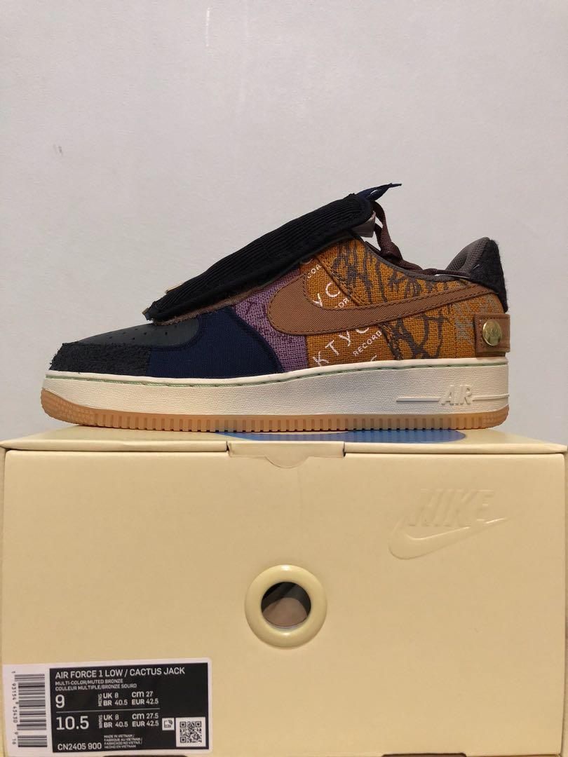 travis scott shoes air force 1 cactus jack