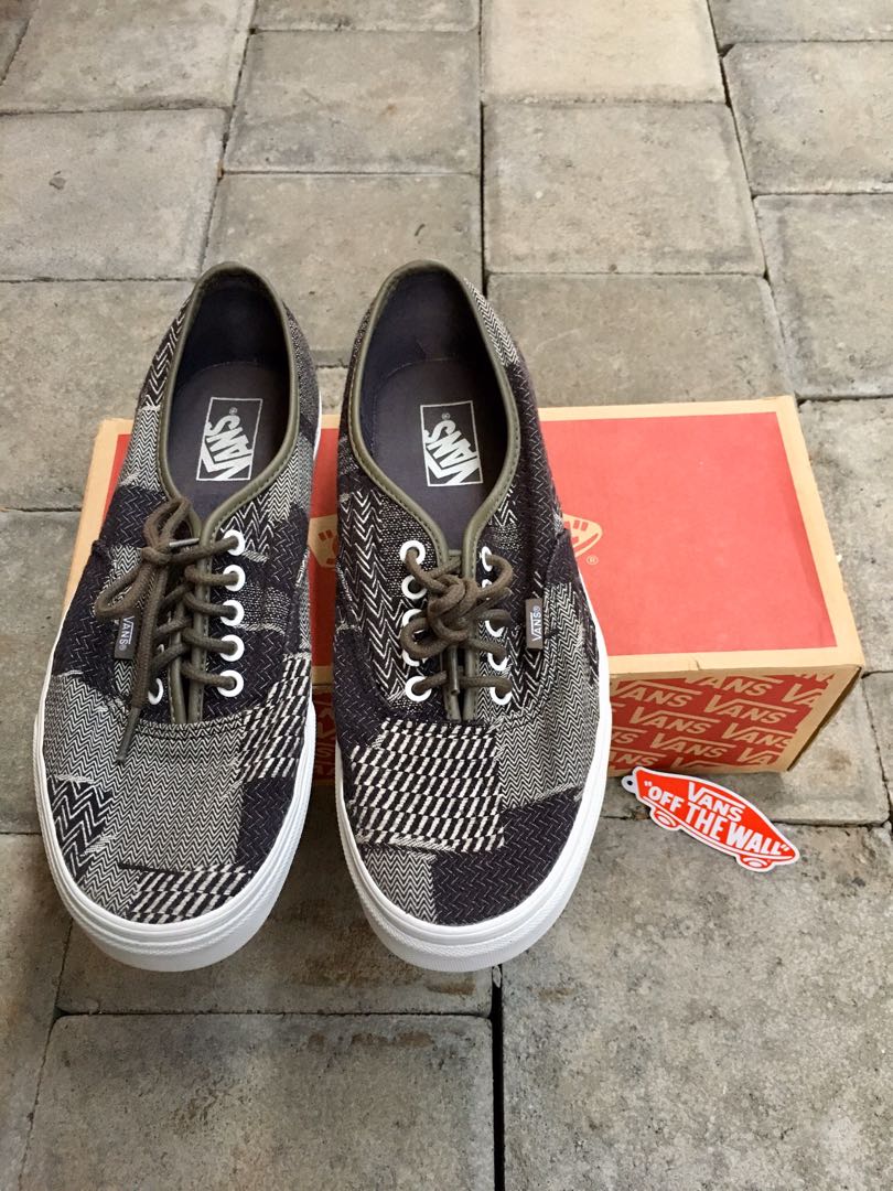 Vans authentic denim patchwork 2025