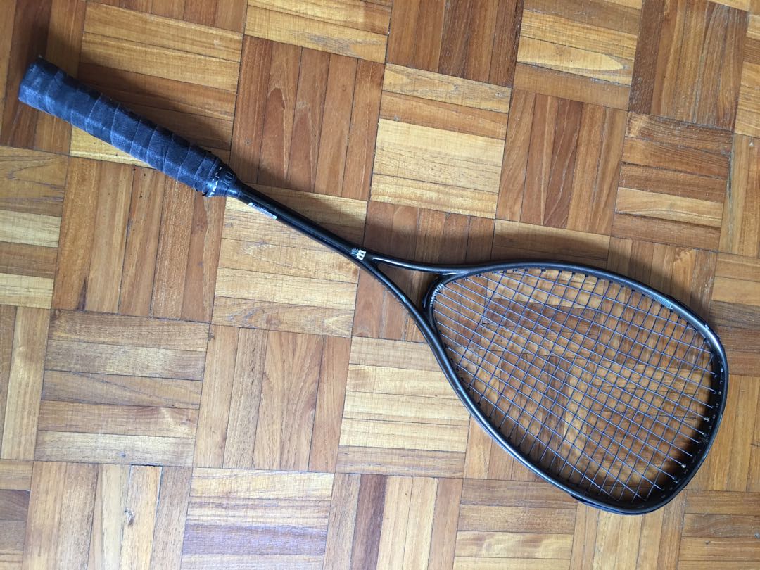 Squashschläger Wilson Sledge Hammer 160, Tasche & Ball (Gebraucht) in