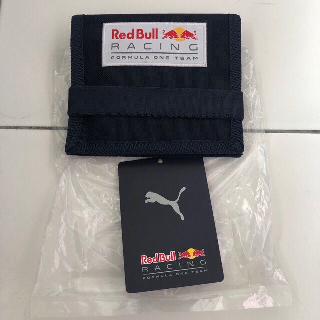 puma red bull wallet