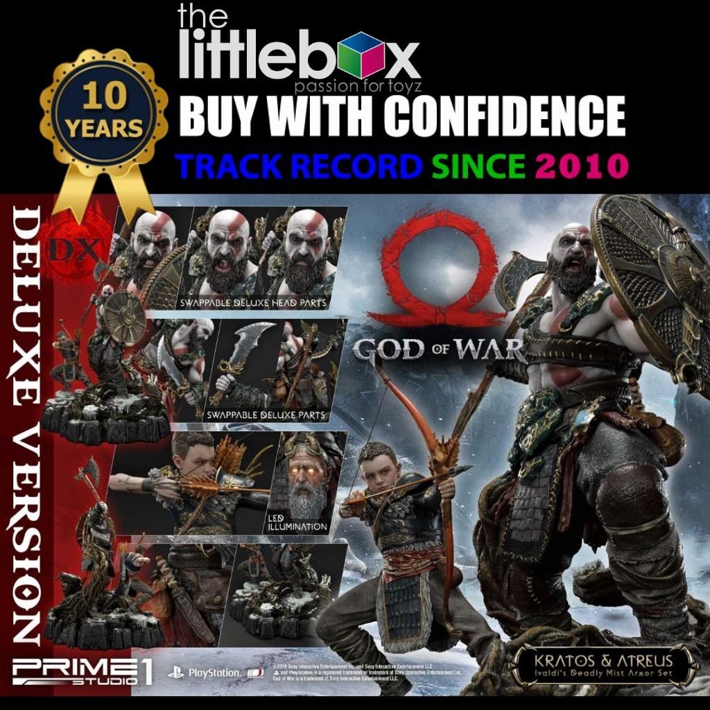 1/4 Scale UPMGOW02DX Prime 1 Studio God of War Kratos & Atreus Ivaldi