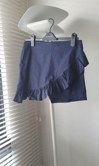 Zara blue skorts