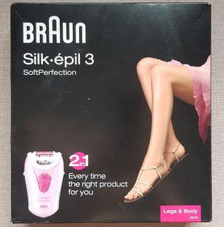 Braun Silk Epil 3 epilator hair remover personal