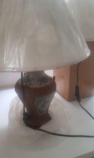 2 pcs Oriental Chinese lamp home household