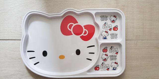 Baby kids stuff: Hello Kitty divided plate