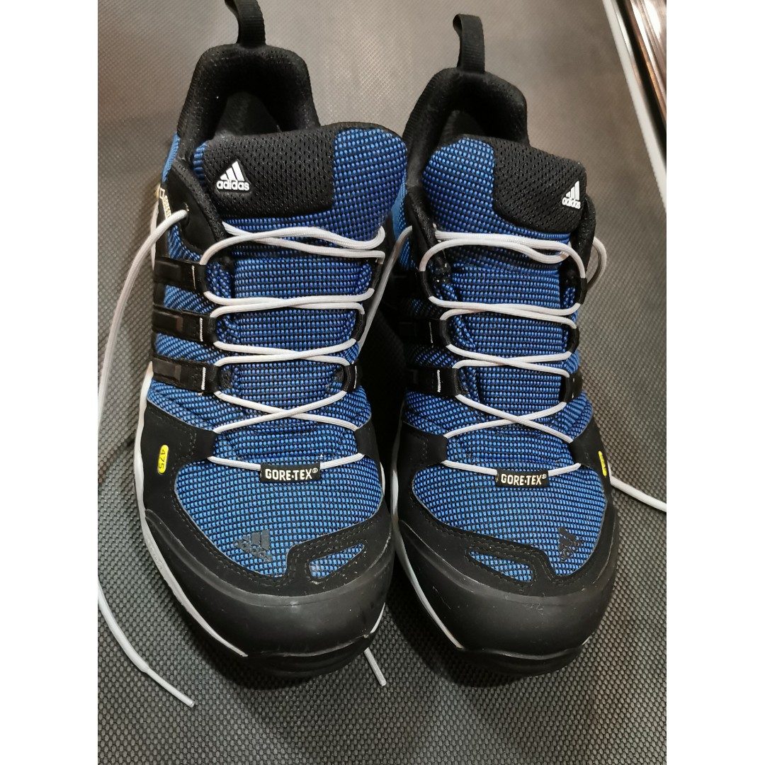 Vrijgekomen verhaal stel voor Adidas Terrex 475 Gore-Tex Ortholite Hiking Shoes, Sports Equipment, Sports  & Games, Racket and Ball Sports on Carousell