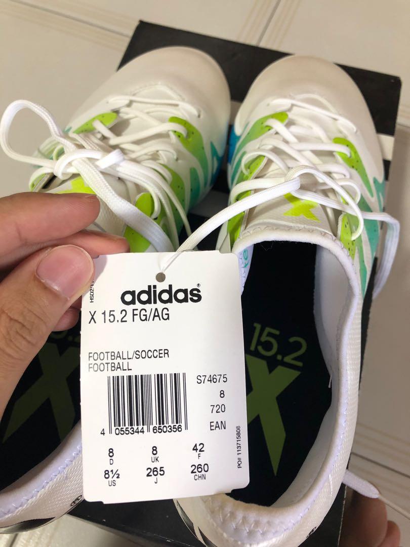 Adidas x 15.2 with studs Men s Fashion Footwear Boots on