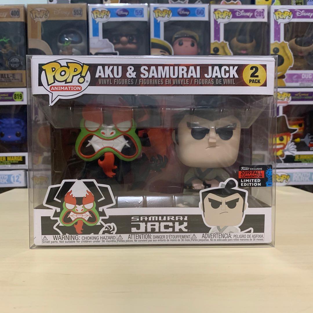 aku and samurai jack funko pop