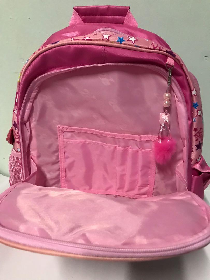 BARBIE SCHOOL BAG KIDS BACKPACK BEG SEKOLAH BARBIE PINK ROCKS, Women's ...