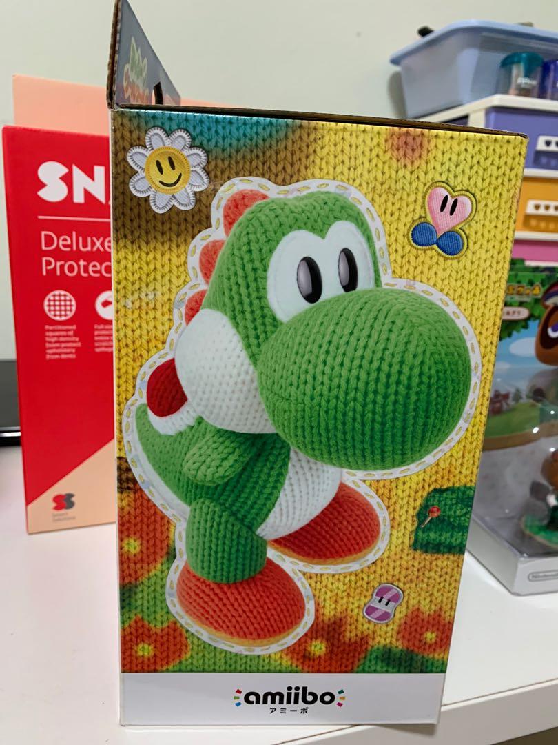 Big Giant Yoshi Amiibo Plush Yoshi Uru World Yoshi's Woolly World Mega