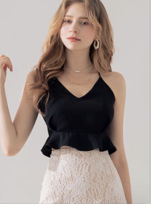 cropped peplum