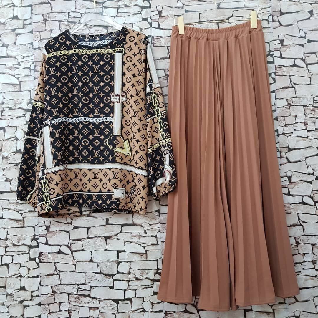 Blouse Top Skirt Kembang Palas Women S Fashion Tops Blouses On Carousell