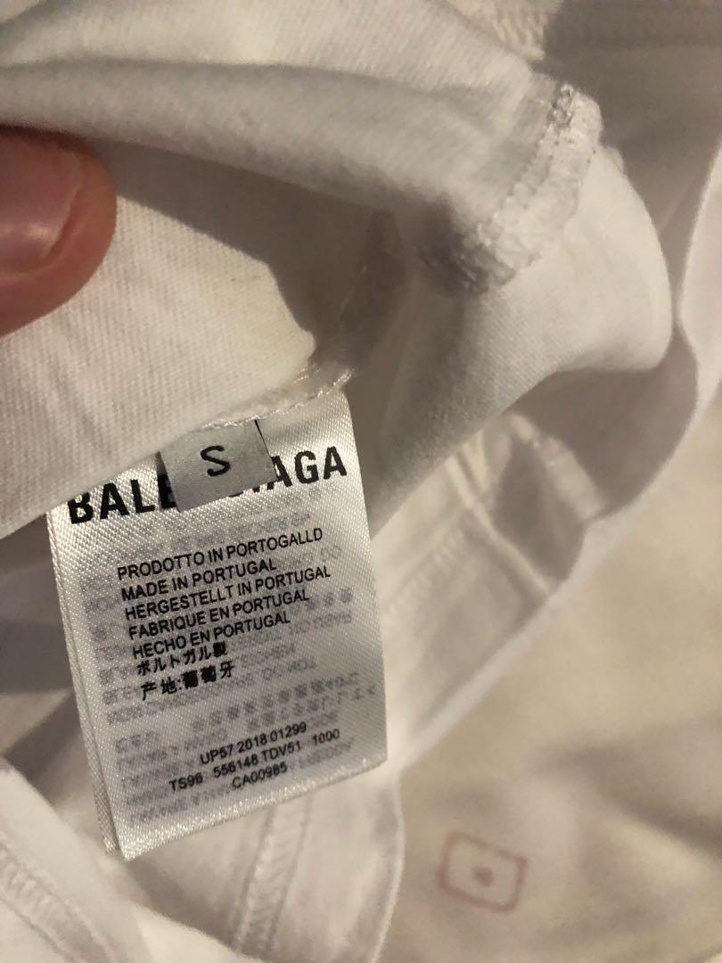 balenciaga t shirt rainbow