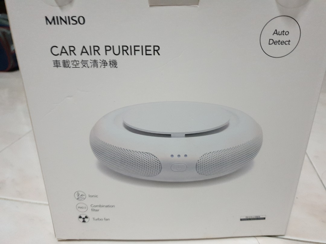 Miniso car air purifier clearance
