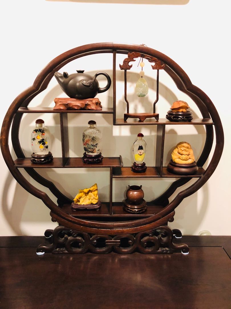 Chinese Oriental Display Shelves Furniture Home Living
