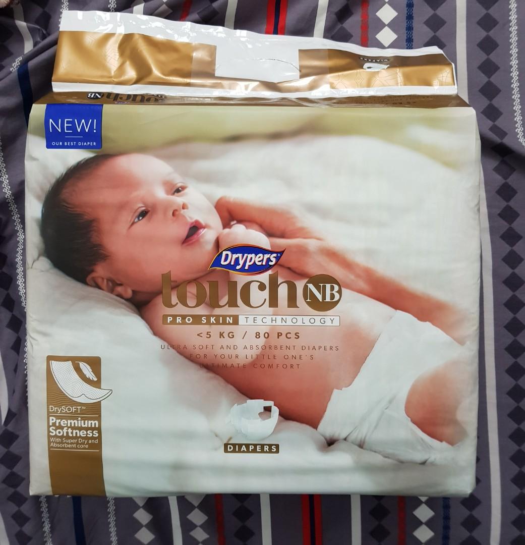 Drypers 2025 touch newborn