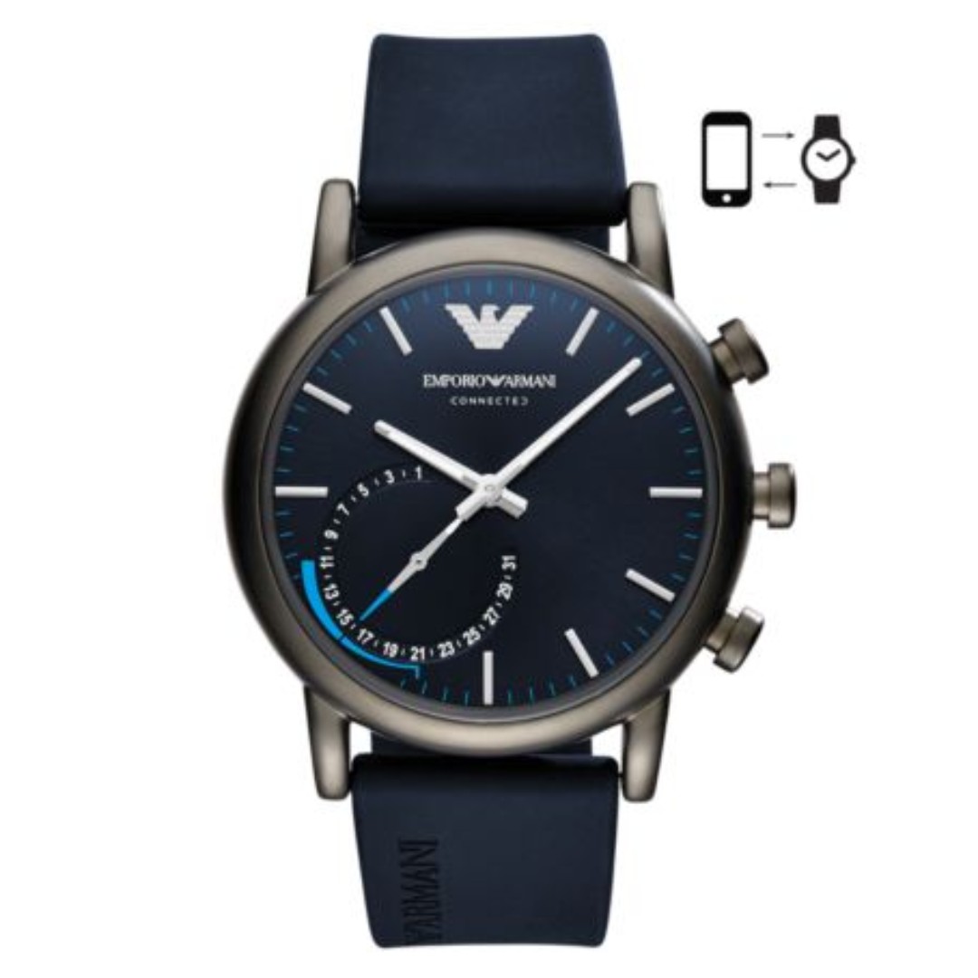 Emporio Armani Hybrid Smartwatch ART3009, Luxury, Watches on Carousell