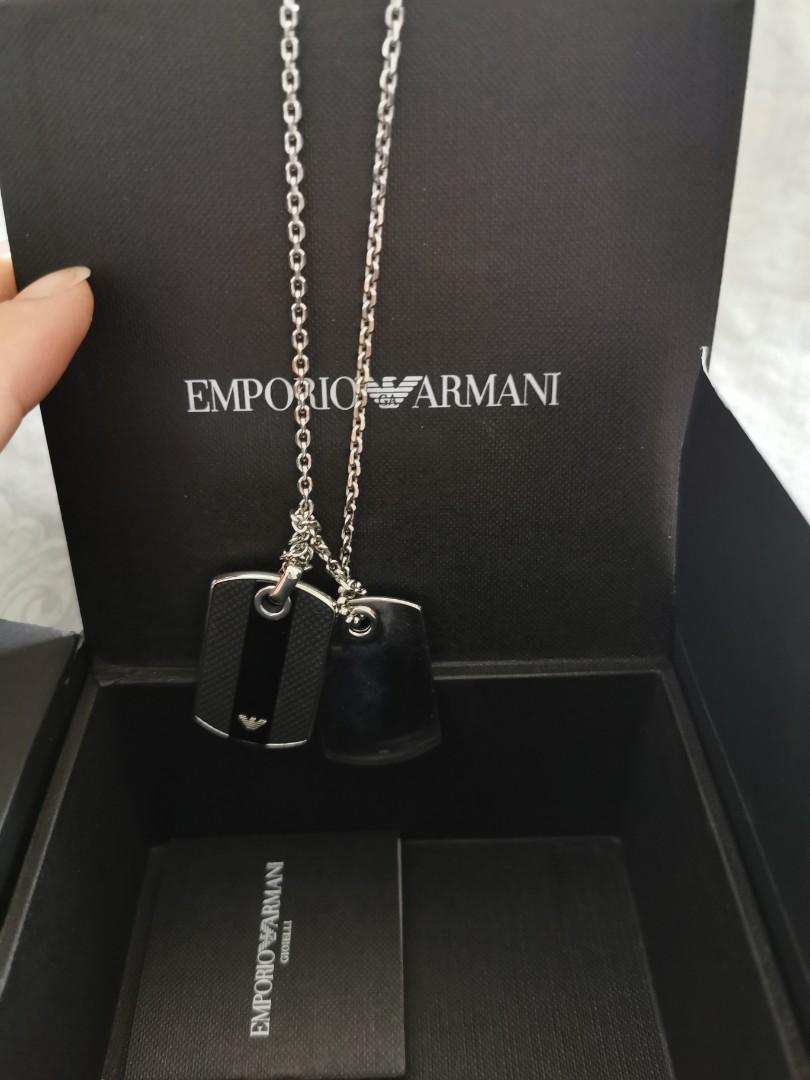Mens store armani chain