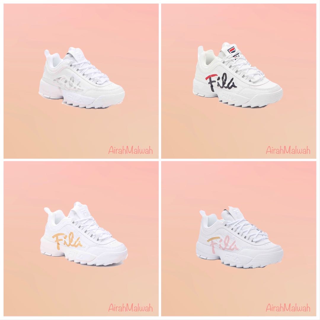 fila script sneakers