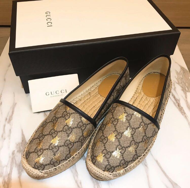 gucci bee espadrilles